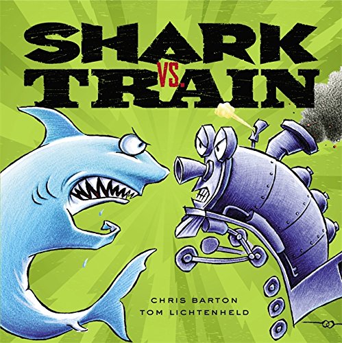 Shark Vs Train Hardcover Chris Barton (Pre-Owned)