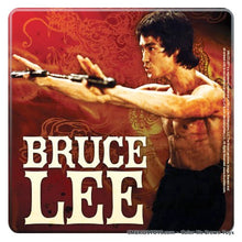 Load image into Gallery viewer, Vandor Bruce Lee Wood Coaster 4 unique images #93085