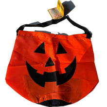 Load image into Gallery viewer, Build-A-Bear Orange Pumpkin Boo-Rific Trick or Treat Bag with Handle