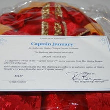 Load image into Gallery viewer, Captain January Danbury Mint Shirley Temple Doll Dress-Up Costume (Pre-owned)