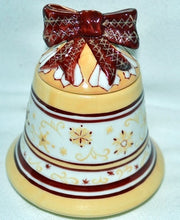 Load image into Gallery viewer, Villeroy & Boch Christmas Toy's Fantasy Small Beige Bell with Lid #5715