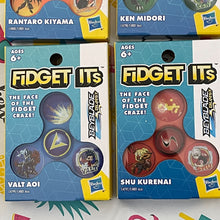 Load image into Gallery viewer, Hasbro Fidget Its Spinner BeyBlade Burst Set of 4