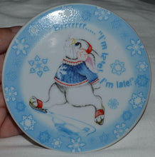 Load image into Gallery viewer, Alice in Winterland Glass Coasters 4pc Gift Set