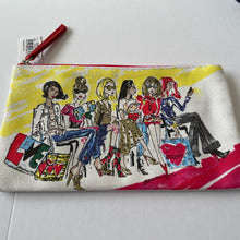 Load image into Gallery viewer, Brighton's 2018 Fashionistas Promo Canvas Zippered Pouch