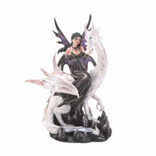 Load image into Gallery viewer, Night Tide Fairy A top Dragon Statue Figurine
