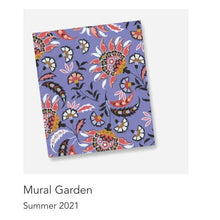 Load image into Gallery viewer, Vera Bradley Travel Pill Case Mural Garden Lavendar