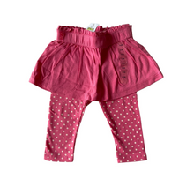 Load image into Gallery viewer, Baby Gap Girls Pink Polka Dots Skort Skirt Pant 6-12M
