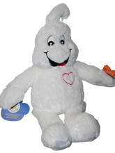 Load image into Gallery viewer, Build-A-Bear 2014 Spooky Boo-Rific White Ghost with Heart Plush 18"