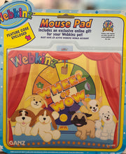 Load image into Gallery viewer, Webkinz Spin The Wheel Of Wow Mousepad Computer Kids
