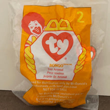 Load image into Gallery viewer, McDonald's 1998 Ty Teenie Bongo the Monkey Toy #2