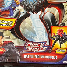 Load image into Gallery viewer, Superman Man of Steel Quick Shots Battle for Metropolis Play Set Y0821