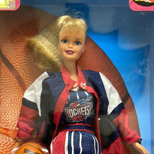 Load image into Gallery viewer, Mattel 1998 NBA Barbie Houston Rockets Basketball Team Uniform Doll #20700