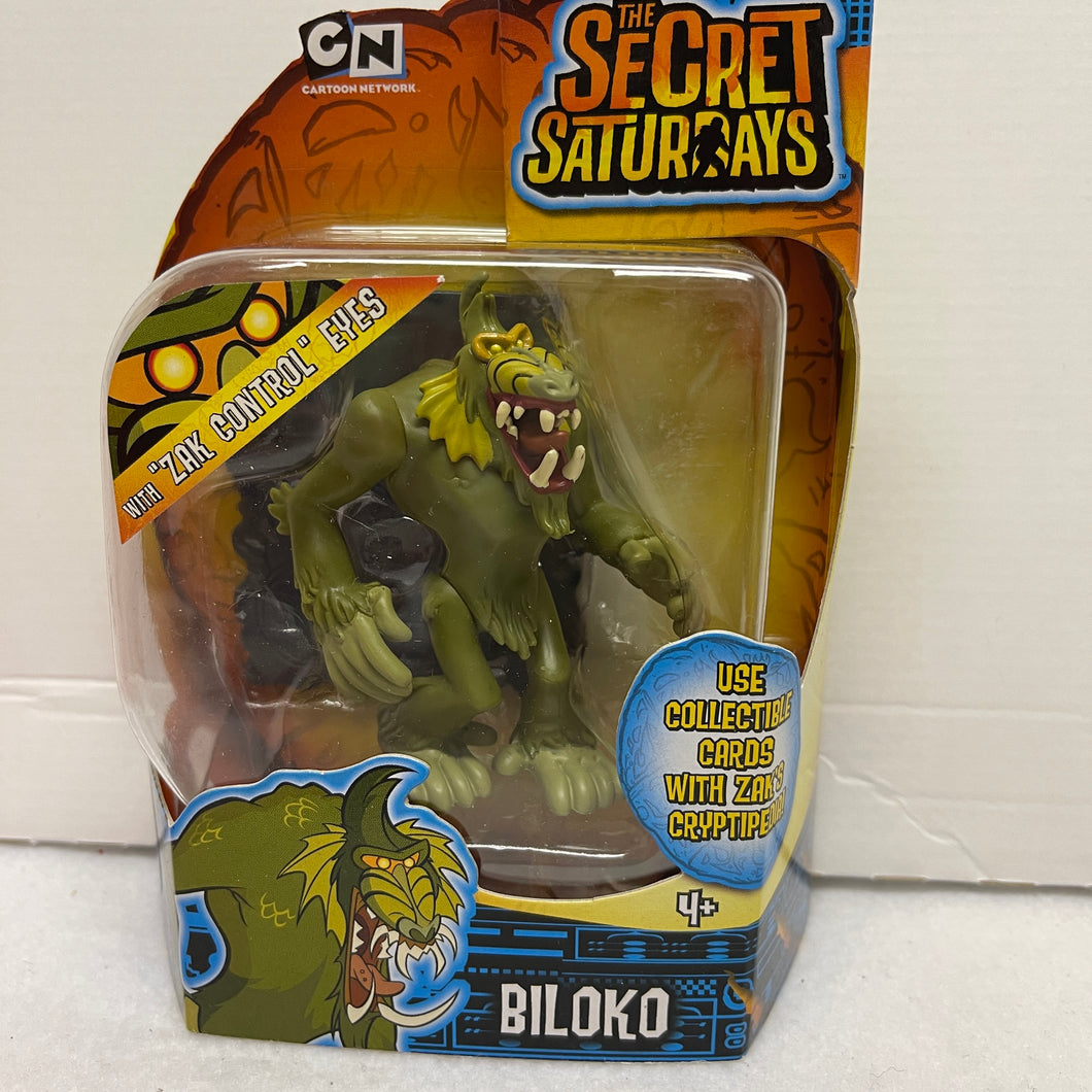 Cartoon Network Secret Saturdays Cryptid Biloko Humanoid Figure