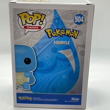 Load image into Gallery viewer, Funko Pop! Games Pokémon Squirtle (Metallic) Vinyl #504 Figure