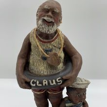 Load image into Gallery viewer, Sarah's Attic 1990 Fun in the Sun August Claus at the Beach Ltd. Ed. #495 (Pre-owned)