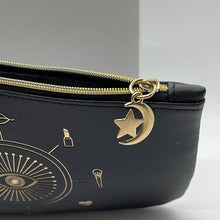 Load image into Gallery viewer, IPSY October 2020 Makeup Bag You're Magic Black Zodiac-Cosmetic Case