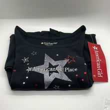 Load image into Gallery viewer, American Girl Place New York Black Fashion Short sleeves Tunic Top 18/20