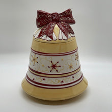 Load image into Gallery viewer, Villeroy & Boch Toy's Fantasy Christmas 7.5" Beige Bell with Lid #5712