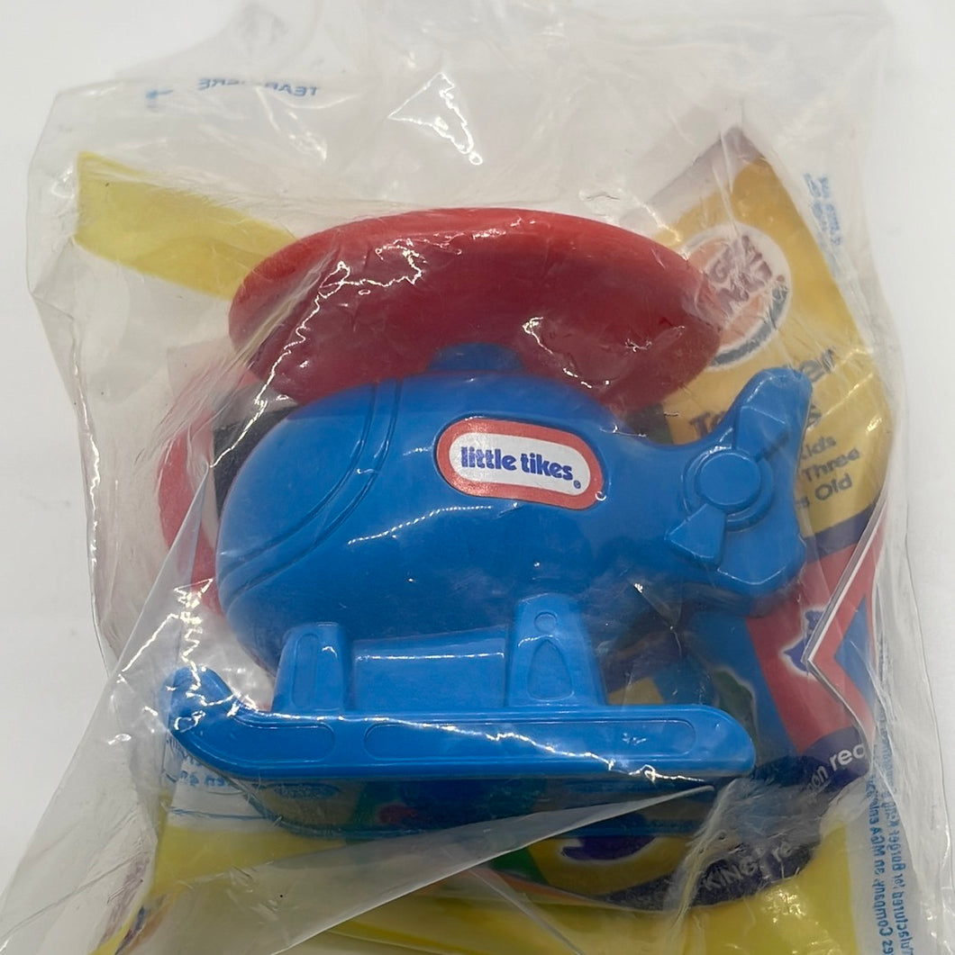 Burger King 2011 Toddler Toy - Little Tikes - Blue Helicopter