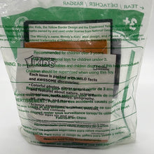 Load image into Gallery viewer, Wendy's Kids Meal 2012 National Geographic Kids Almanac Build A Bot Kit