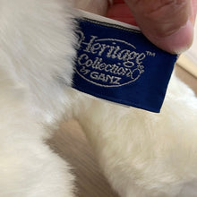 Load image into Gallery viewer, Vtg Ganz 1999 Heritage Collection White Christmas Christina Bear 12" Plush (Pre-Owned)