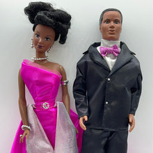 Load image into Gallery viewer, Integrity Toys 2000 Janay & Jordan Evening Formal African American Doll Set