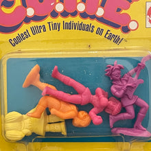 Load image into Gallery viewer, Mattel 1986 Coolest Ultra Tiny Individuals on Earth! C.U.T.I.E. The Worlds 2" Smallest Dolls 4pcs #3438