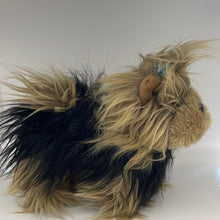 Load image into Gallery viewer, Battat Yorkie Brown & Black with Pink Collar Puppy Dog Plush (Pre-owned)