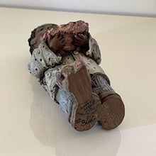 Load image into Gallery viewer, Sarah's Attic 1990 Pug Ring bearer Black Heritage African Americana Figurine (Pre-owned)