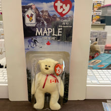Load image into Gallery viewer, McDonald's 1999 Ty Teenie Beanie International Maple (Canada)