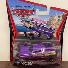 Load image into Gallery viewer, Disney Pixar 2010 Cars Movie Hydraulic Ramone Diecast Vehicle #19 Purple
