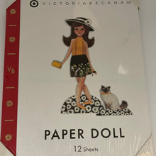 Load image into Gallery viewer, Target Victoria Beckham Paper Doll Activity Book 12 sheets