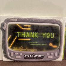 Load image into Gallery viewer, GI Joe Rise of Cobra Thank You Note Cards (8 pieces)