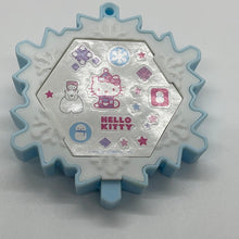 Load image into Gallery viewer, McDonald's 2011 Hello Kitty Snow Hello Kitty Snowflake Toy #8 & Stickers