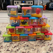 Load image into Gallery viewer, Fisher-Price Peek-a-boo See through Shapes Blocks (Pre-owned) You Choose