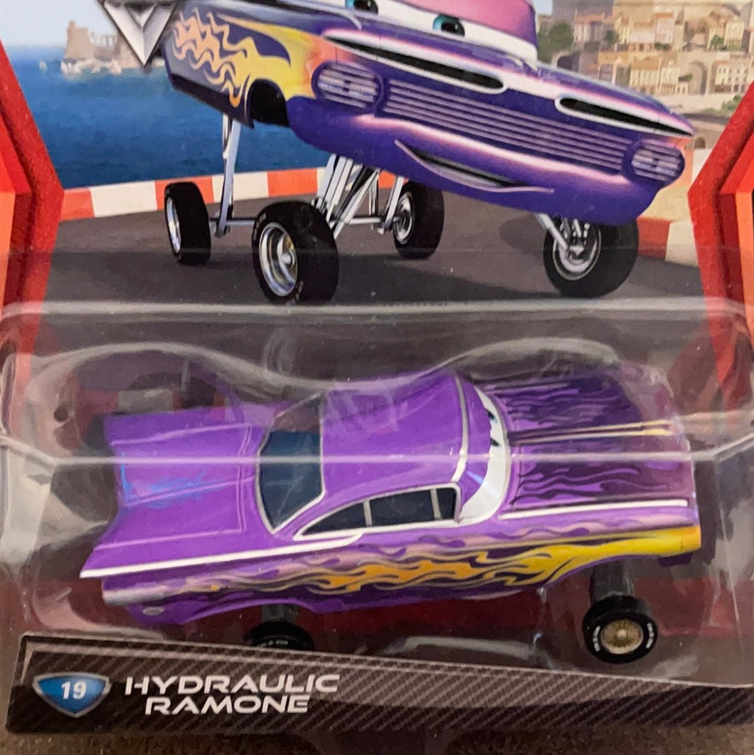 Disney Pixar 2010 Cars Movie Hydraulic Ramone Diecast Vehicle #19 Purple