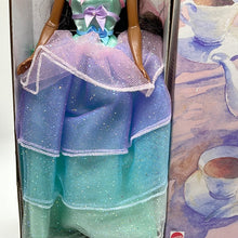 Load image into Gallery viewer, Mattel 1997 Avon Spring Tea Party Barbie African American Doll #18657