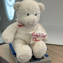 Load image into Gallery viewer, Gund Baby's First Christmas White Teddy Bear Plush 8" (Pre-owned) #8751