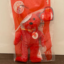 Load image into Gallery viewer, McDonald's 2004 Ty Teenie Beanie 25th Red Birthday Bear Toy #1