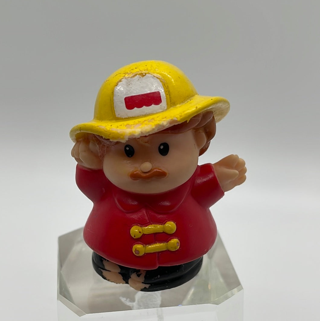 Fisher Price Little People Firemen Fire fighter Figure (Pre-Owned) #43