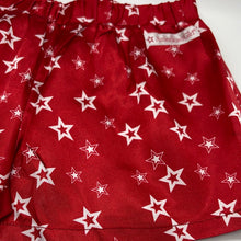 Load image into Gallery viewer, American Girl Starry Dreams Red & White Pj's Tank Set Satin Pants XS(6)