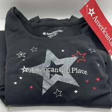 Load image into Gallery viewer, American Girl Place New York Black Fashion Short sleeves Tunic Top 18/20