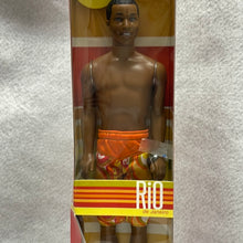 Load image into Gallery viewer, Mattel 2002 Rio de Janeiro Steven  Friend of Barbie Peach Swim trunks Doll #56885

