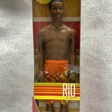Load image into Gallery viewer, Mattel 2002 Rio de Janeiro Steven  Friend of Barbie Peach Swim trunks Doll #56885