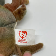 Load image into Gallery viewer, McDonald's 1999 Ty Teenie Beanie Claude the Crab Toy #9 (error on Tag)