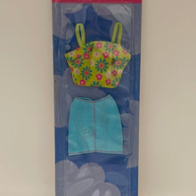 Load image into Gallery viewer, Mattel Barbie 2002 Fashions Floral Tank Top & Skirt #68000