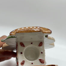 Load image into Gallery viewer, Villeroy & Boch Christmas Ginger Fantasy Candleholder Frosty Snowman #3977