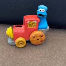 Load image into Gallery viewer, Vtg 1981 Playskool Preschool Sesame Street Muppets Cookie Monster Train (Pre-owned)