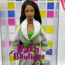 Load image into Gallery viewer, Mattel 1998 Bath Boutique Barbie African American Doll #22358
