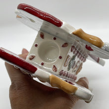 Load image into Gallery viewer, Villeroy & Boch Christmas Ginger Fantasy Candleholder Santa #3976